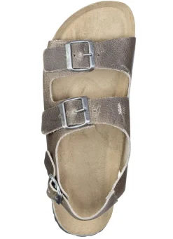 GINO GALANTE, klassische Herren-Sandalen, Weite H, mit verstellbaren Schließen