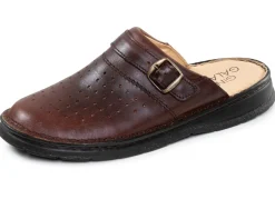 GINO GALANTE, klassische Herren-Clogs, aus Leder