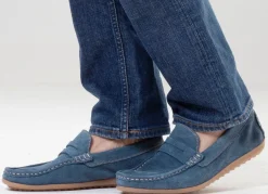 GINO GALANTE, klassische Herren-Slipper, aus Leder