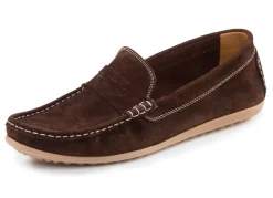 GINO GALANTE, klassische Herren-Slipper, aus Leder