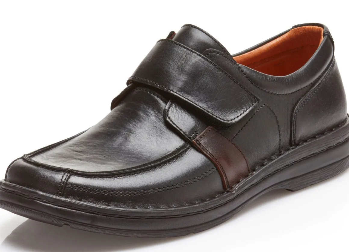 GINO GALANTE, klassische Herren-Slipper, mit herausnehmbarem Fußbett