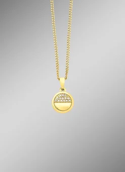Goldfarbenes Damenuhrset 3-tlg.