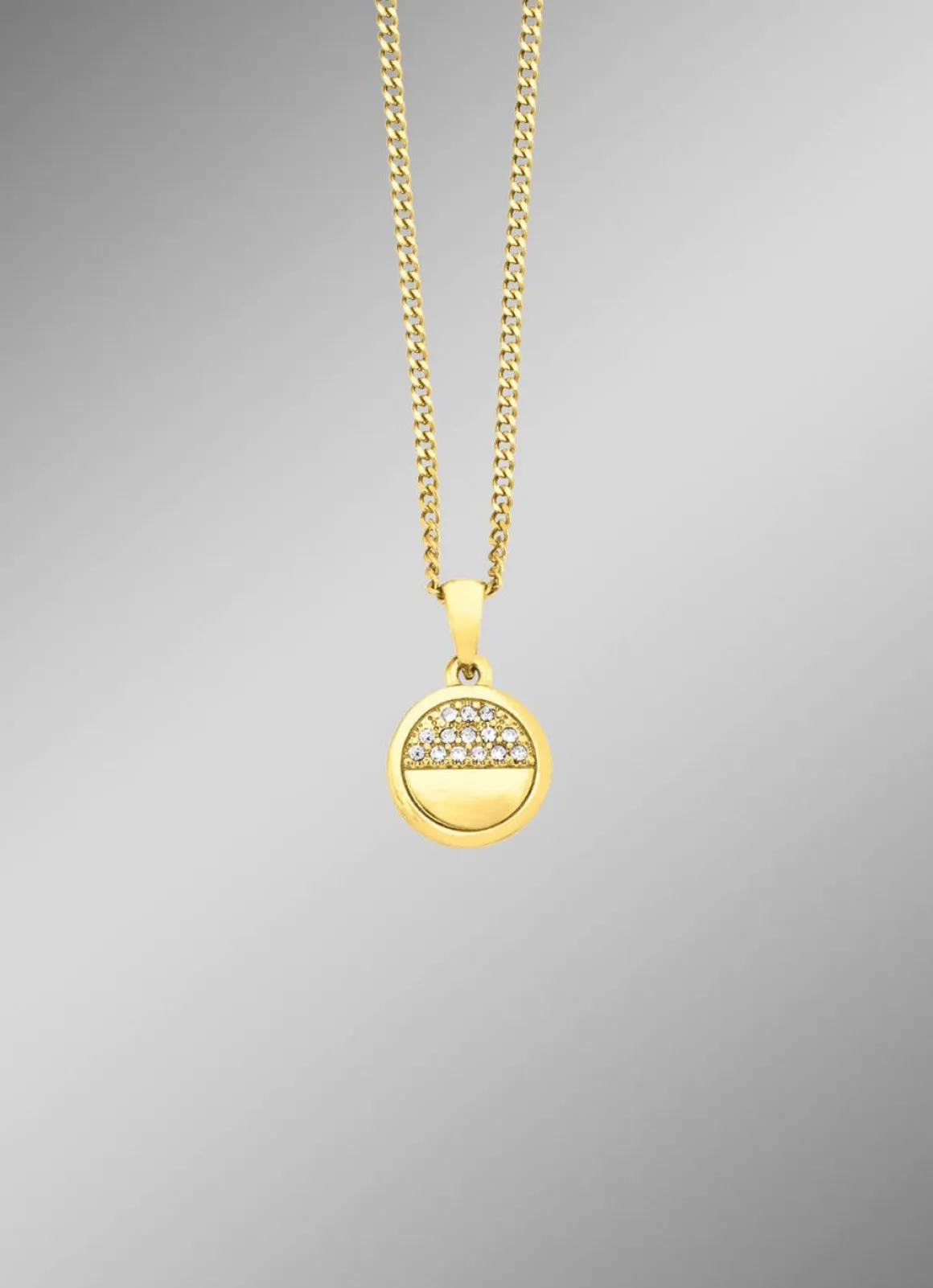 Goldfarbenes Damenuhrset 3-tlg.