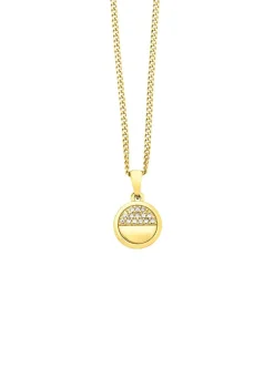 Goldfarbenes Damenuhrset 3-tlg.