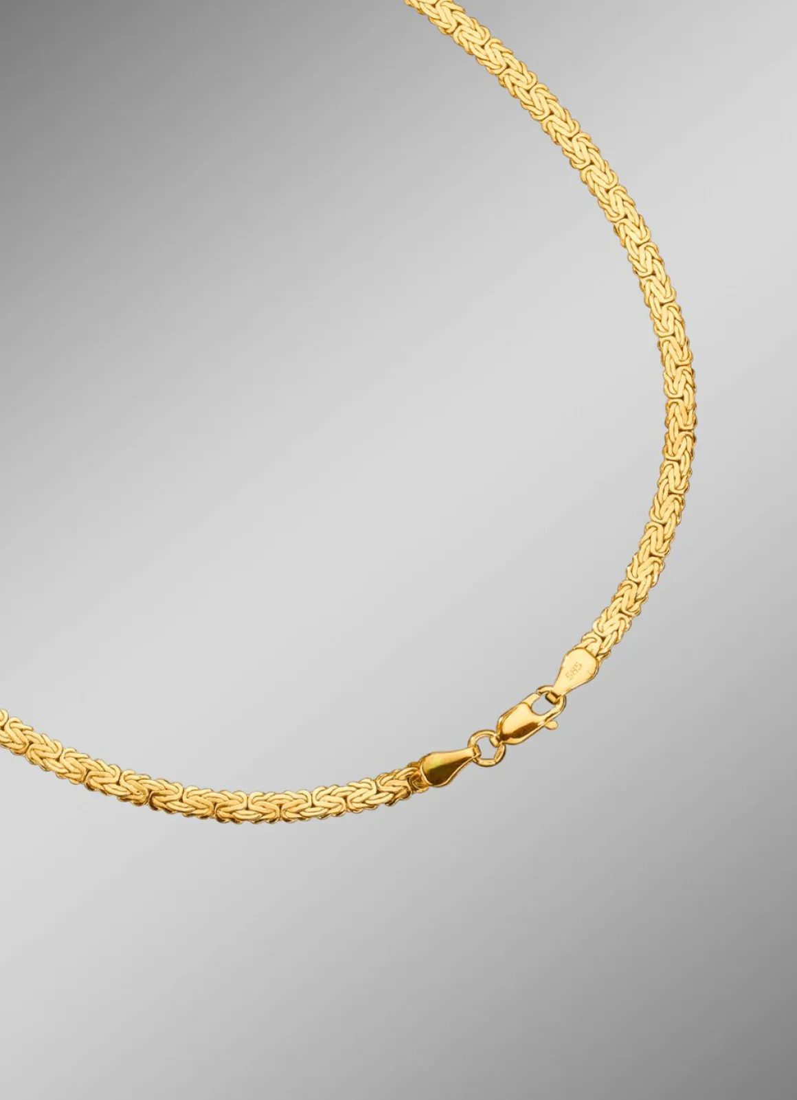 Halskette oder Armband mit Königskettengliedern