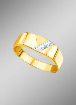Herrenring mit Diamant