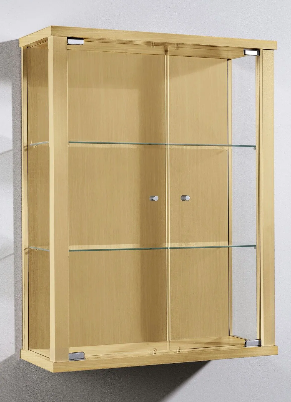 Hängevitrine mit ESG-Sicherheitsglas