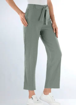 Hose mit abnehmbarem Bindeband