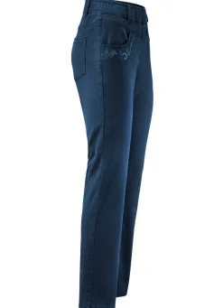 Hose mit funkelnden Glitzersteinchen