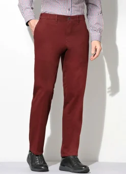 Hose von "Francesco Botti" mit Komfortbund in 3 Farben