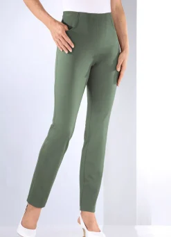 Hose mit angeschnittenem Bund
