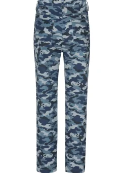 Hose mit Camouflage-Dessinierung