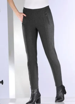 Hose mit Reißverschluss-Taschen