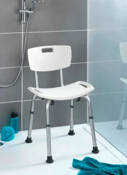 2-in-1 Badestuhl/-hocker für sicheres Baden und Duschen