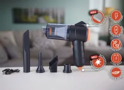 2-in-1 Mini-Akku-Handstaubsauger