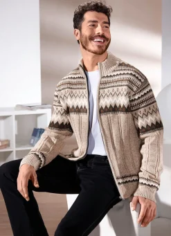 Jacke mit durchgehendem Reißverschluss