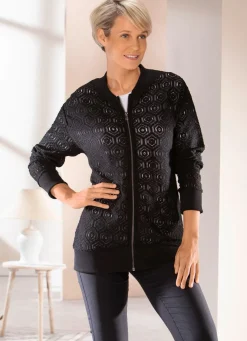 Jacke mit Stehkragen