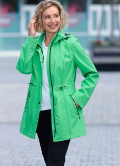 Jacke mit umschlagbaren Ärmeln