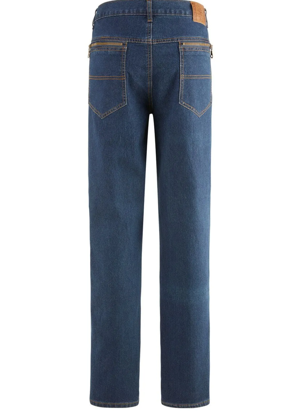 Jeans mit Dehnbundeinsätzen in 3 Farben