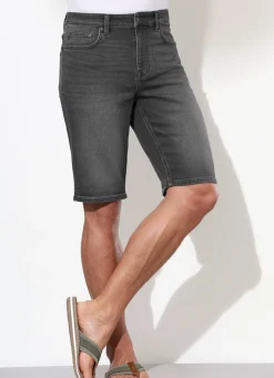 Jeans-Bermudas in 3 Farben