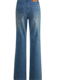 Jeans in aktueller Fingerprint-Dessinierung
