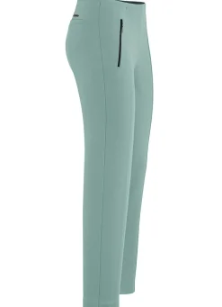 Jerseyhose mit Reißverschluss-Taschen