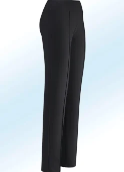 Jerseyhose mit höherem, elastischem Formbund