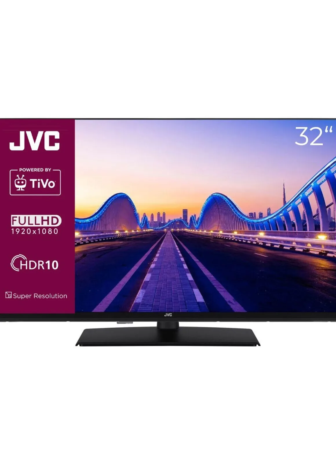 JVC LED-Fernseher mit 3-fach HD-Receiver