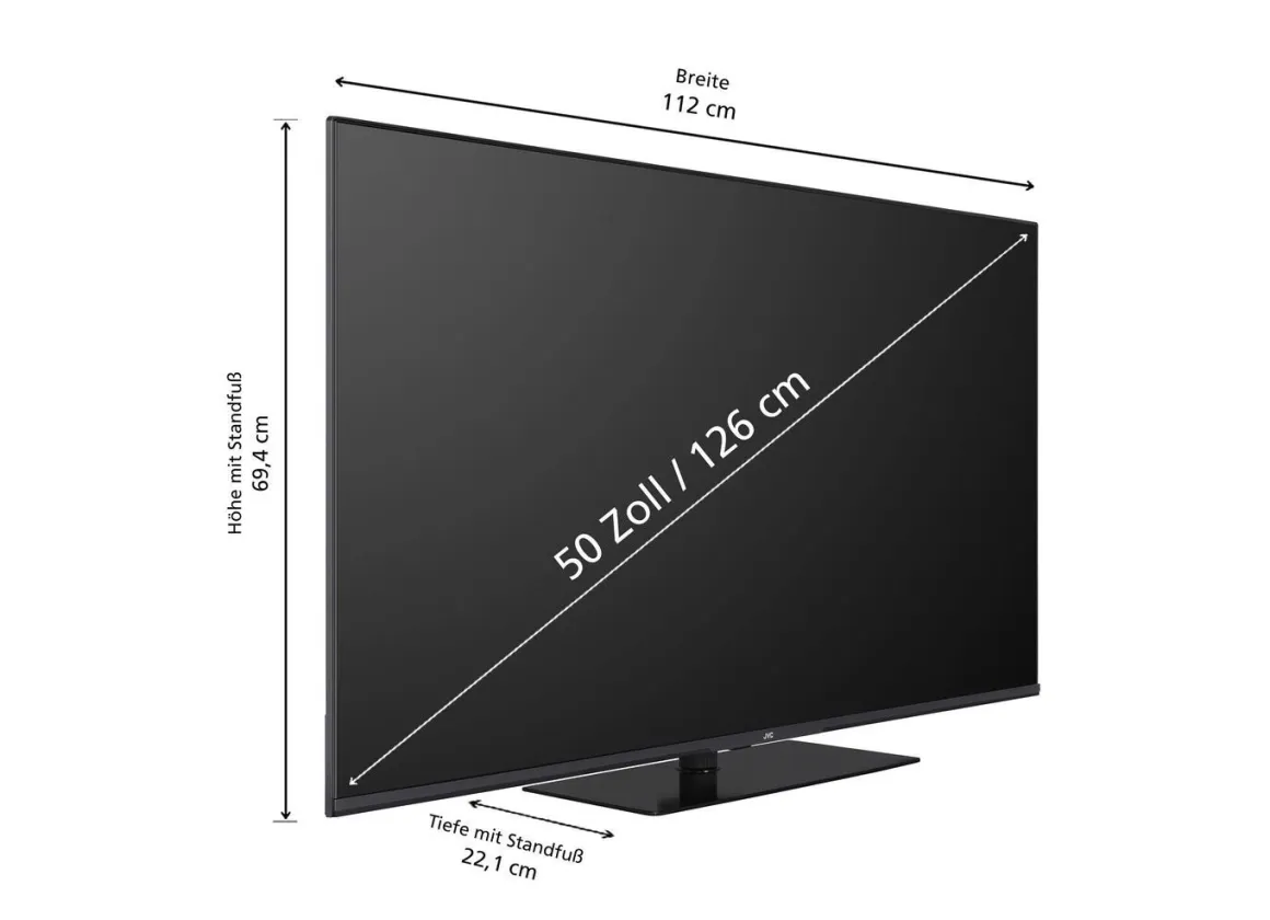 JVC LT-VGQ8255 4K-Ultra-HD QLED-Fernseher