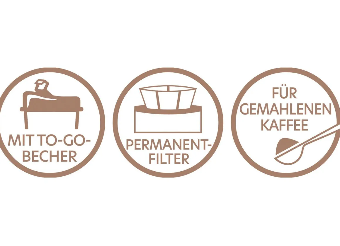 Kaffeemaschine Inkl. Thermobecher