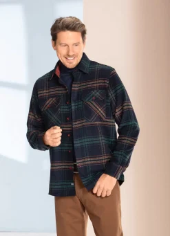 Kariertes Overshirt von "Milano Italy"