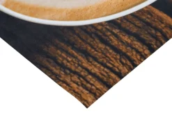 Küchenläufer Kaffeetassen, mit rutschhemmender Rückseite