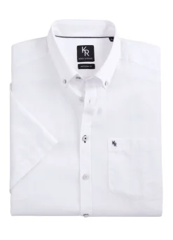 "King's Road"-Hemd mit Button-Down-Kragen in 4 Farben