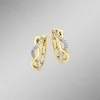 Klappcreolen mit 30 Diamanten
