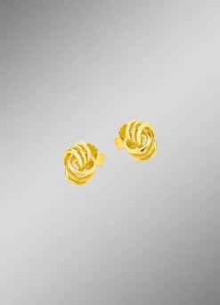 Klassische Knoten-Ohrstecker