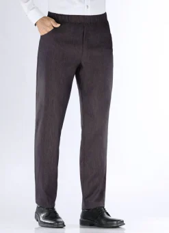 "Klaus Modelle"-Edel-Schlupfjeans mit Gummibund in 2 Farben
