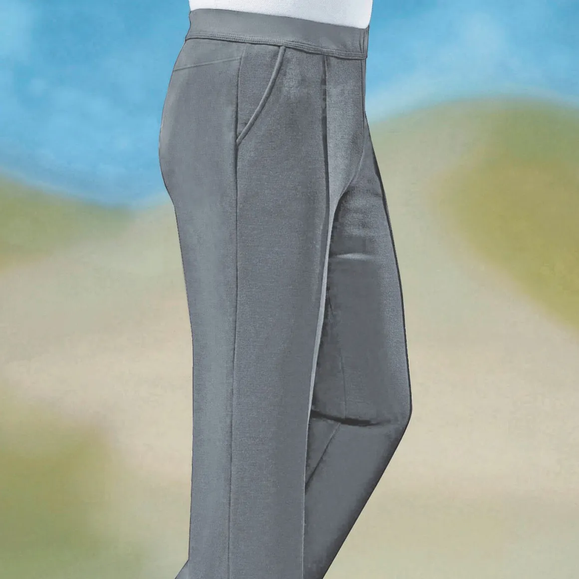 „Klaus Modelle“-Schlupfhose mit breitem Dehnbund in 6 Farben
