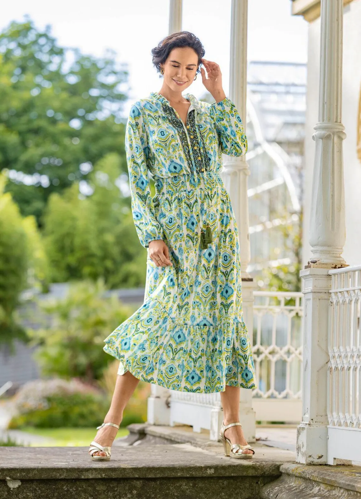 Kleid in Schlupfform