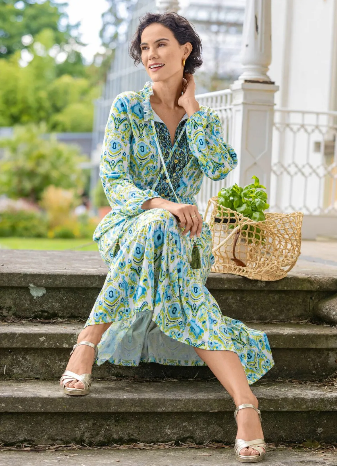 Kleid in Schlupfform