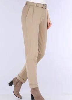 Knöchellange Hose in Schlupfform