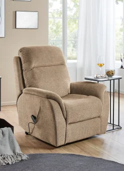 Komfortabler Massagesessel mit Aufstehhilfe