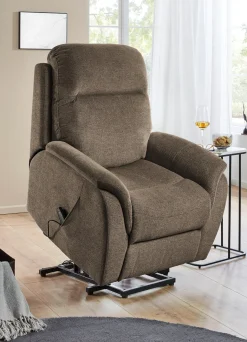 Komfortabler Massagesessel mit Aufstehhilfe