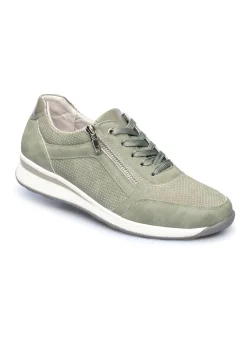 Komfort-Sneaker mit zusätzlicher Einlegesohle aus Kunstfell