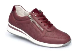 Komfort-Sneaker mit zusätzlicher Einlegesohle aus Kunstfell