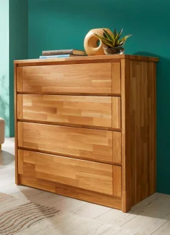 Kommodenserie aus Massivholz mit Soft-Close