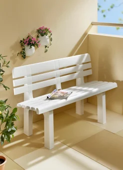Kompaktes Bänkchen Genziana für 2 Personen
