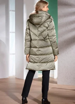 Kurzmantel mit Reißverschlusstaschen