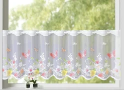 Kurzstore aus handkoloriertem Jacquard