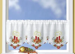 Kurzstore mit Kerzen-Motiven