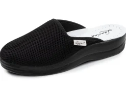 Laurina, Zweierpack, klassische Damen-Hausschuhe, Weite G, aus Mesh-Material